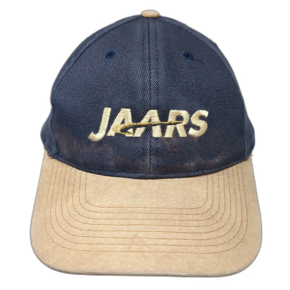 Toppers Baseball Cap Blue Beige One Size JAARS Embroidered Cotton Slideback hat